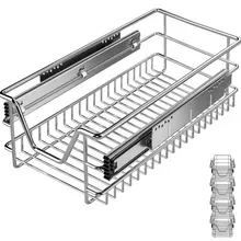 Casaria® Teleskopschublade 4er-Set 30cm Schrankbreite Außenmaß Casaria® Teleskopschublade 4er-Set 30cm Schrankbreite Außenmaß