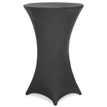 Detex® Stehtischhusse Anthrazit Ø60cm Detex® Stehtischhusse Anthrazit Ø60cm
