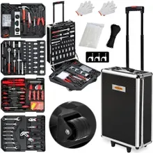 monzana® Werkzeugtrolley 899-tlg Anthrazit monzana® Werkzeugtrolley 899-tlg Anthrazit