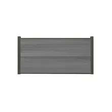 WPC Coex. Zaun Komplettset, grey, 20mm (S) x 1790 mm (B) x 900 mm (H), Modulares Zaunsystem / Sichtschutz / Steckzaun inkl. Start- und Abschlussprofil (Serie WoodoWyk, ohne Pfosten) WPC Coex. Zaun Komplettset, grey, 20mm (S) x 1790 mm (B) x 900 mm (H), Modulares Zaunsystem / Sichtschutz / Steckzaun inkl. Start- und Abschlussprofil (Serie WoodoWyk, ohne Pfosten)