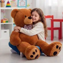 monzana® Plüschtier Teddybär XL Braun 100cm monzana® Plüschtier Teddybär XL Braun 100cm