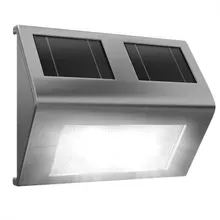 LED Solar Wandleuchte Edelstahl IP65 LED Solar Wandleuchte Edelstahl IP65