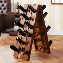 Casaria® Klappbares Weinregal für 36 Flaschen im stilvollen Design Casaria® Klappbares Weinregal für 36 Flaschen im stilvollen Design