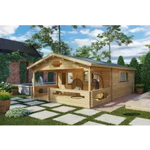 Gartenhaus mit Veranda “Armin XL” 5x8m | Großes Gartenhaus mit Veranda | Gartenhaus mit Terrasse und Terrassenüberdachung Gartenhaus mit Veranda “Armin XL” 5x8m | Großes Gartenhaus mit Veranda | Gartenhaus mit Terrasse und Terrassenüberdachung