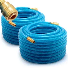 monzana® Druckluftschlauch 2er-Set 20m Schnellkupplung/Stecker monzana® Druckluftschlauch 2er-Set 20m Schnellkupplung/Stecker