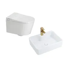 HOROW S70 Smart Wand-WC - WC & Waschbecken Set HOROW S70 Smart Wand-WC - WC & Waschbecken Set