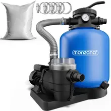 monzana® Sandfilteranlage 13200 L/h mit Vorfilter/Filterglas monzana® Sandfilteranlage 13200 L/h mit Vorfilter/Filterglas