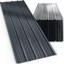 Gardebruk® Trapezblech 14er-Set Anthrazit 110x46cm 7m² 0,25mm Gardebruk® Trapezblech 14er-Set Anthrazit 110x46cm 7m² 0,25mm