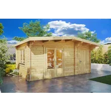 Gartenhaus mit Geräteschuppen “Super Otto” 5x3m | 2-Raum-Gartenhaus mit Schuppen | 3x5m großes Gartenhaus | Gartenhaus mit Anbau Gartenhaus mit Geräteschuppen “Super Otto” 5x3m | 2-Raum-Gartenhaus mit Schuppen | 3x5m großes Gartenhaus | Gartenhaus mit Anbau