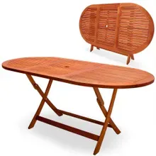 Casaria® Gartentisch Alabama Akazienholz FSC®-zertifiziert 160x85x75cm Casaria® Gartentisch Alabama Akazienholz FSC®-zertifiziert 160x85x75cm