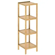 Standregal Bambus 110x33x33cm Standregal Bambus 110x33x33cm