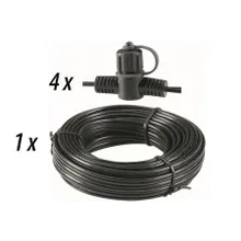 Hauptkabel 10 m Kabel inkl. 4 feste Kabelanschlüsse Hauptkabel 10 m Kabel inkl. 4 feste Kabelanschlüsse