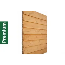 Douglasie Premium Fassadenverkleidung, Massivholz, Keilprofil, 24 / 14 x 140 mm in 2,00 m Länge - natur Douglasie Premium Fassadenverkleidung, Massivholz, Keilprofil, 24 / 14 x 140 mm in 2,00 m Länge - natur