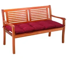 Bankauflage Dunkelrot 110x50x8cm Bankauflage Dunkelrot 110x50x8cm