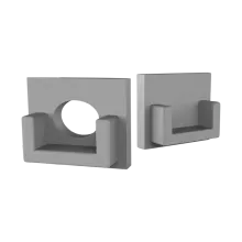 Endkappe für LED Alu Fliesenprofil Exo-F0_10 + Cover PC43 _10 Endkappe für LED Alu Fliesenprofil Exo-F0_10 + Cover PC43 _10