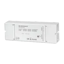 SR-CS9101EA-5C Casambi LED Controller 5-Kanal 8A, Bluetooth Mesh 12-48V DC, RGBCCT 7-in-1 SR-CS9101EA-5C Casambi LED Controller 5-Kanal 8A, Bluetooth Mesh 12-48V DC, RGBCCT 7-in-1