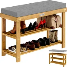 Schuhbank FSC®-zertifiziertes Akazienholz 90x30x48cm Schuhbank FSC®-zertifiziertes Akazienholz 90x30x48cm