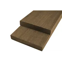 WPC Fassadenholz Glattkantbrett Abschlussprofil massiv, 23 mm (S) x 138 mm (B), Länge: 2,9 m, CEDAR, einseitig strukturiert / einseitig gebürstet glatt WPC Fassadenholz Glattkantbrett Abschlussprofil massiv, 23 mm (S) x 138 mm (B), Länge: 2,9 m, CEDAR, einseitig strukturiert / einseitig gebürstet glatt
