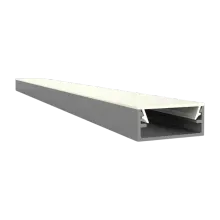 Ultraflaches LED Alu Aufbauprofil 2m EXO-N1_16 (16 mm) –| Schmales Aluminiumprofil für LED-Strips Ultraflaches LED Alu Aufbauprofil 2m EXO-N1_16 (16 mm) –| Schmales Aluminiumprofil für LED-Strips