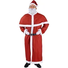 Detex® Weihnachtsmann-Kostüm 5-tlg Detex® Weihnachtsmann-Kostüm 5-tlg