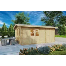 Gartenhaus mit Geräteschuppen “Super Fred” 5x3m | 2-Raum-Gartenhaus mit Schuppen | 3x5m großes Gartenhaus aus Holz | Holzhaus Gartenhaus mit Geräteschuppen “Super Fred” 5x3m | 2-Raum-Gartenhaus mit Schuppen | 3x5m großes Gartenhaus aus Holz | Holzhaus