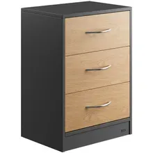 Casaria® Nachttisch Eloise Holz/Grau 54x39x28cm Casaria® Nachttisch Eloise Holz/Grau 54x39x28cm
