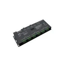 D24B DMX512 & RDM LED Decoder & Master 24-Kanal 12-24V DC 4A pro Kanal, OLED Display D24B DMX512 & RDM LED Decoder & Master 24-Kanal 12-24V DC 4A pro Kanal, OLED Display