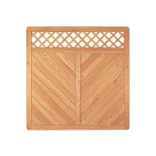 Sichtschutzzaun Holz Lärche Gitter 180 x 180 cm (Serie Pöhl) Sichtschutzzaun Holz Lärche Gitter 180 x 180 cm (Serie Pöhl)