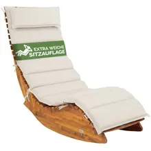 Auflage Saunaliege Creme 177x58x7cm Auflage Saunaliege Creme 177x58x7cm