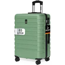 Deuba® Hartschalenkoffer New York Pastellgrün 65L Rollen 360º ABS Deuba® Hartschalenkoffer New York Pastellgrün 65L Rollen 360º ABS