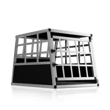 Cadoca® Hundetransportbox M Alu 70x54x51cm Cadoca® Hundetransportbox M Alu 70x54x51cm