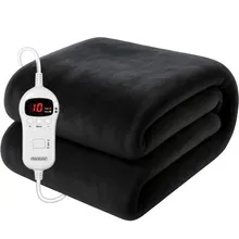 Heizdecke Coral Fleece Anthrazit 180x130ccm Heizdecke Coral Fleece Anthrazit 180x130ccm