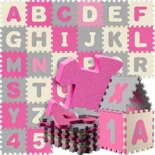 Spielwerk® Puzzlematte 86-tlg Pink Spielwerk® Puzzlematte 86-tlg Pink
