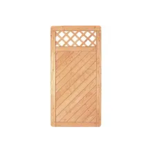 Sichtschutzzaun Holz Lärche Gitter 90 x 180 cm (Serie Pöhl) Sichtschutzzaun Holz Lärche Gitter 90 x 180 cm (Serie Pöhl)