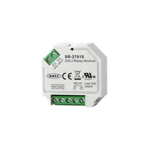 SR-2701S-DT7AC DALI-2 Relaismodul – 1-Kanal Schaltgerät für LED, EVG & Netzteile, 100–240 V AC SR-2701S-DT7AC DALI-2 Relaismodul – 1-Kanal Schaltgerät für LED, EVG & Netzteile, 100–240 V AC