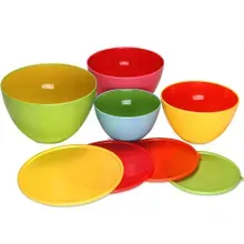 Schüsselset 4-tlg Kunststoff 4 Größen 900-4000ml Schüsselset 4-tlg Kunststoff 4 Größen 900-4000ml