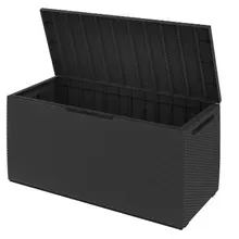 Keter Auflagenbox Capri Anthrazit 310L mit Rollen Keter Auflagenbox Capri Anthrazit 310L mit Rollen