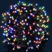 Lichterkette Weihnachten Bunt 60m Lichterkette Weihnachten Bunt 60m