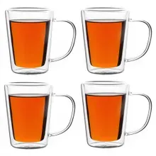Teegläser 4er-Set je 250ml doppelwandig Teegläser 4er-Set je 250ml doppelwandig