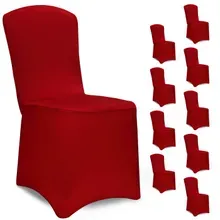 Detex® Stuhlhusse 10er-Set Bordeaux Detex® Stuhlhusse 10er-Set Bordeaux