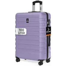 Deuba® Hartschalenkoffer New York Pastelllila 100L Rollen 360º ABS Deuba® Hartschalenkoffer New York Pastelllila 100L Rollen 360º ABS