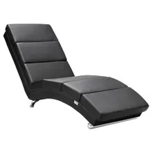 Casaria® Relaxliege London Schwarz Kunstleder Casaria® Relaxliege London Schwarz Kunstleder