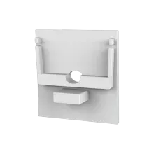 Endkappe für LED Alu Aufbauprofil Exo-N4_24 + Cover PC51 _24 Endkappe für LED Alu Aufbauprofil Exo-N4_24 + Cover PC51 _24