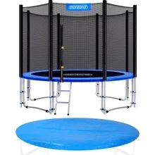 monzana® Trampolin Ø366cm inkl Sicherheitsnetz TÜV SÜD GS Abdeckung monzana® Trampolin Ø366cm inkl Sicherheitsnetz TÜV SÜD GS Abdeckung