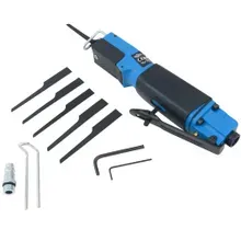 monzana® Druckluft-Karosseriesäge Blau/Schwarz inkl Sägeblätter monzana® Druckluft-Karosseriesäge Blau/Schwarz inkl Sägeblätter