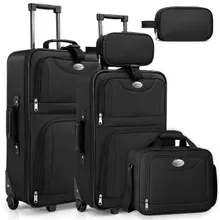 monzana® Koffer Set 5-tlg Schwarz monzana® Koffer Set 5-tlg Schwarz