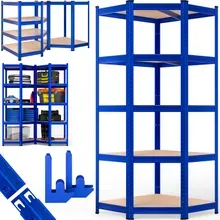 Schwerlasteckregal Blau 180x70x40cm verzinkt 875kg Schwerlasteckregal Blau 180x70x40cm verzinkt 875kg