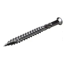 Schrauben Edelstahl V4A, 5,0 x 60 mm, gerbsäurefest, hoch flexibel, blank, 500 St. inkl. Bit Schrauben Edelstahl V4A, 5,0 x 60 mm, gerbsäurefest, hoch flexibel, blank, 500 St. inkl. Bit