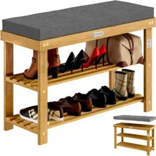 Schuhbank FSC®-zertifiziertes Akazienholz 70x33x48cm Schuhbank FSC®-zertifiziertes Akazienholz 70x33x48cm