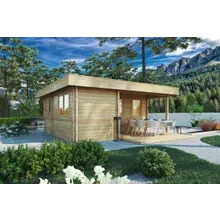 Holzhaus-Bausatz “Oscar” 6x5m | Holzhaus als Gartenhaus | Großes Gartenhaus aus Holz | 6x5m großes Gartenhaus Holzhaus-Bausatz “Oscar” 6x5m | Holzhaus als Gartenhaus | Großes Gartenhaus aus Holz | 6x5m großes Gartenhaus